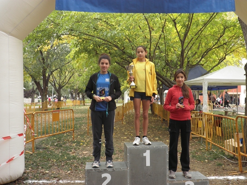 Paula Blasco, podi en categoria infantil