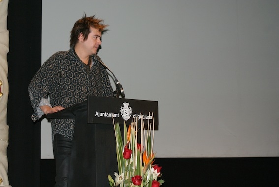 Cristiano Benassi, guanyador del premi d'escultura Josep Campeny