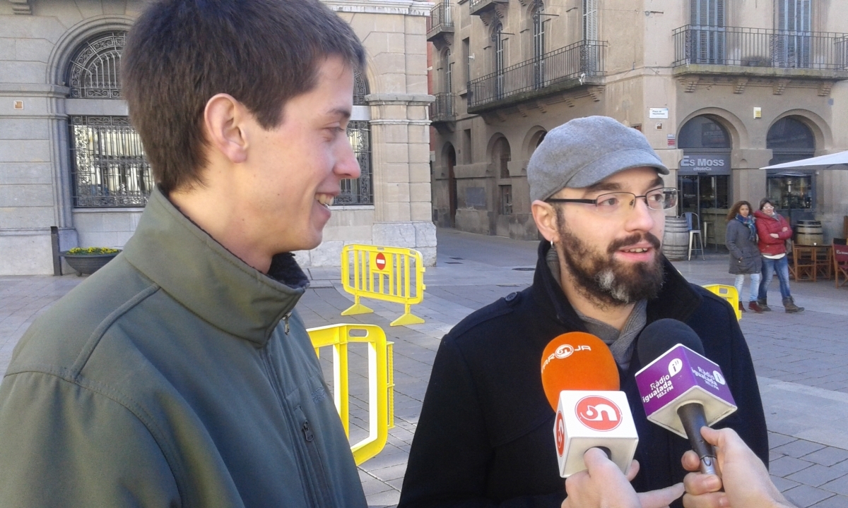 Pau Ortínez i Juan Carlos González, aquest migdia