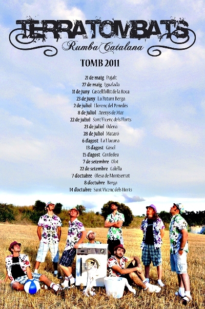 Cartell de la gira Tomb2011