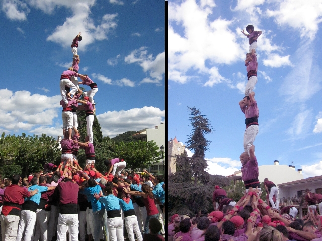 3d7 amb agulla i Pilar de 5 a la Festa Major de Vallromanes