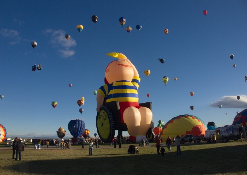 The Albuquerque Intrnational Balloon Fiesta 2012