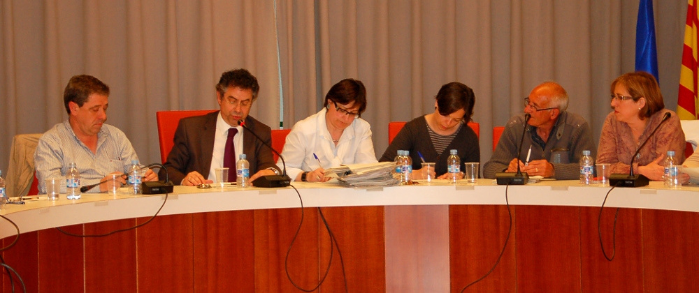 Imatge del darrer ple a Vilanova