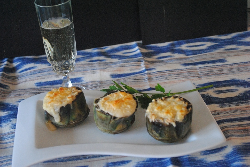 Carxofes al cava