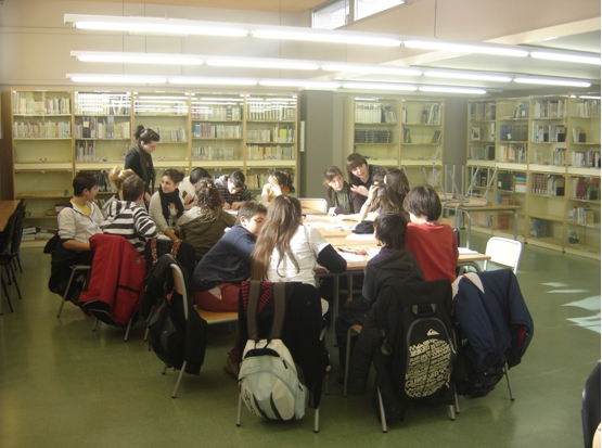 Sessió a l'IES Pla de les Moreres