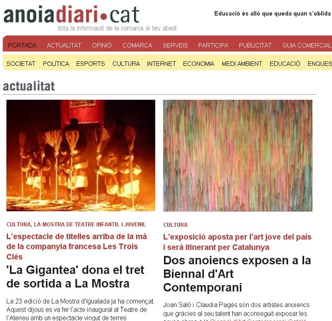 Portada de divendres, 20 d'abril