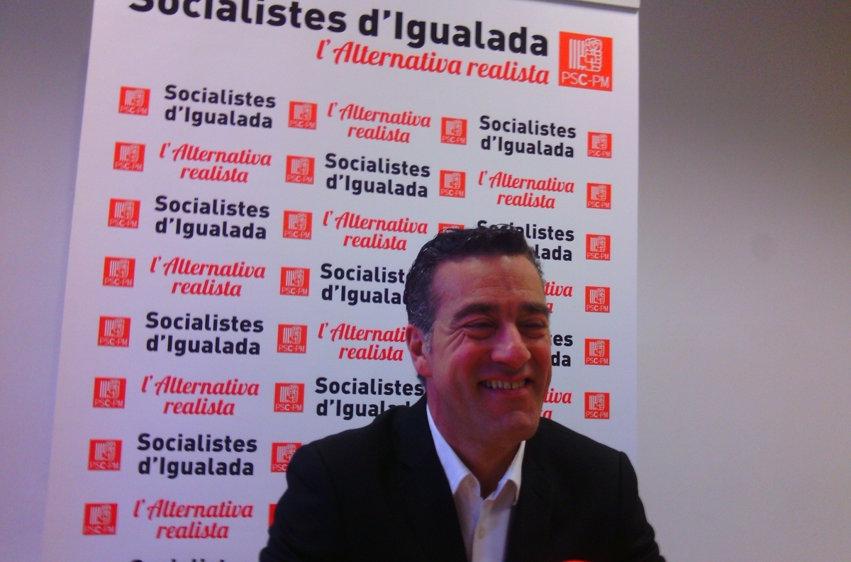 Riba, candidat dels Socialistes d'Igualada