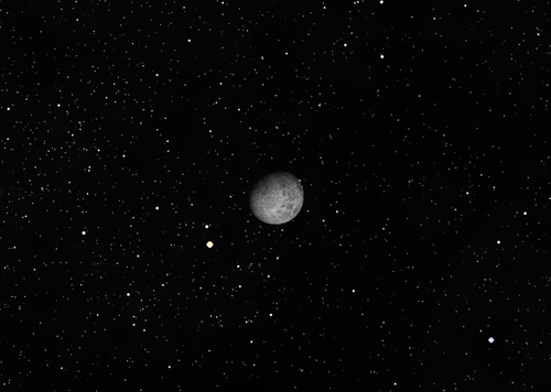 La Lluna i Mart, com un estel brillant - Imatge Starry Night Pro