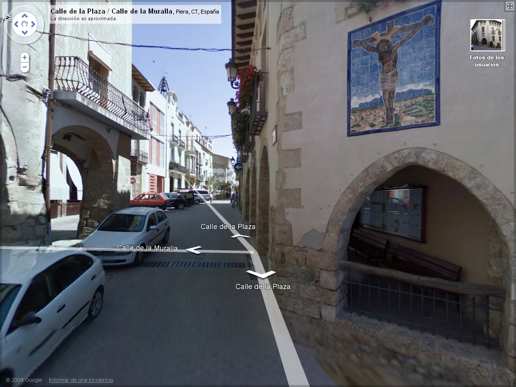 Piera, Street View