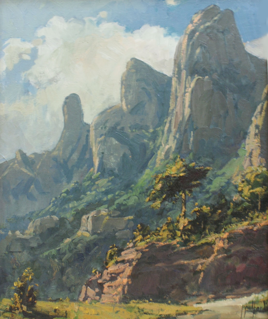 Un oli de Montserrat, de Joan Pelfort
