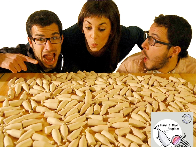 Pau Sabaté, Blanca Carles i Arnau Pons