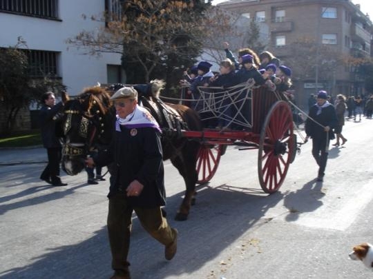 En la festa hi participen molts infants