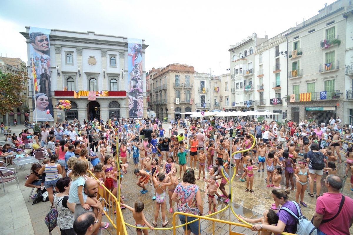 Una de les activitats infantils del dilluns de Festa Major