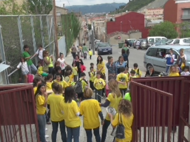 Cassolada a l'escola Antoni Gaudí de Montbui