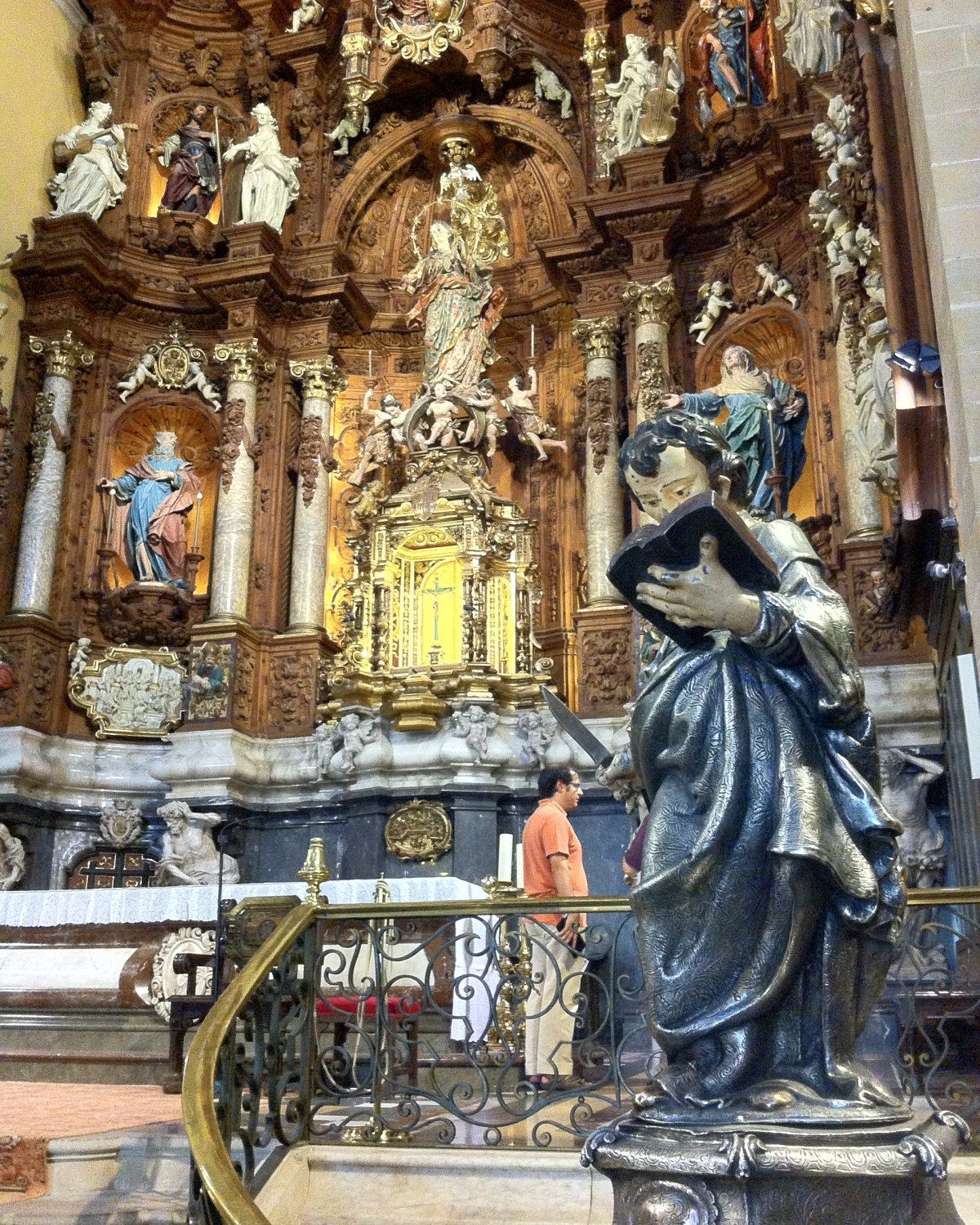 La imatge de Sant Bartomeu ja és a Santa Maria