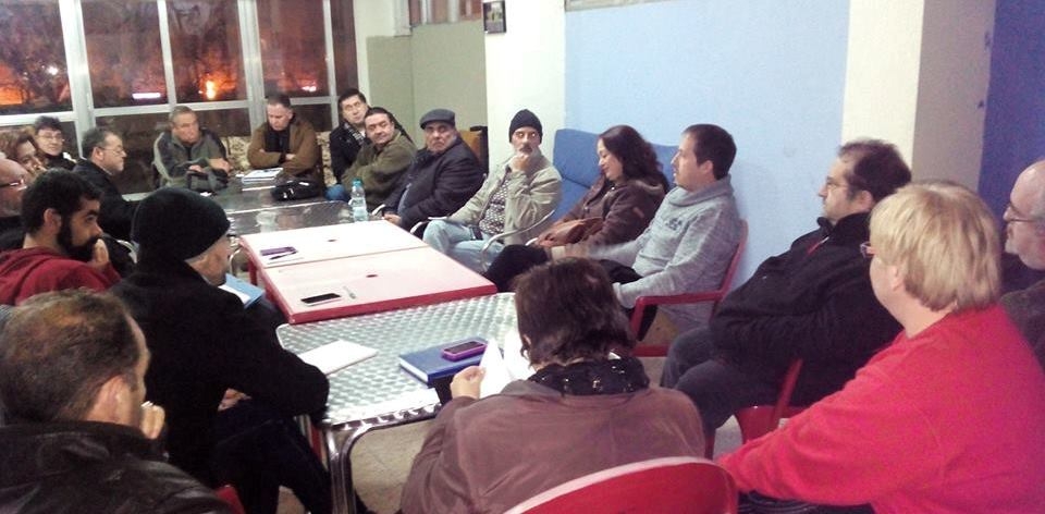 Una assemblea del Cercle, a l'Espai pels Somnis