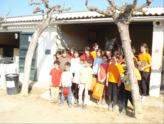 Membres del Club participants al 2n Trec Infantil