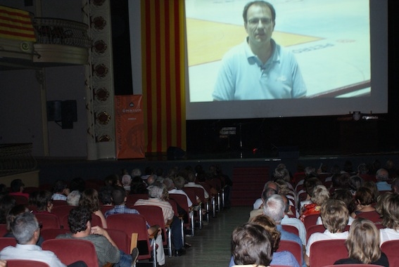 Manel Burón en el vídeo de presentació