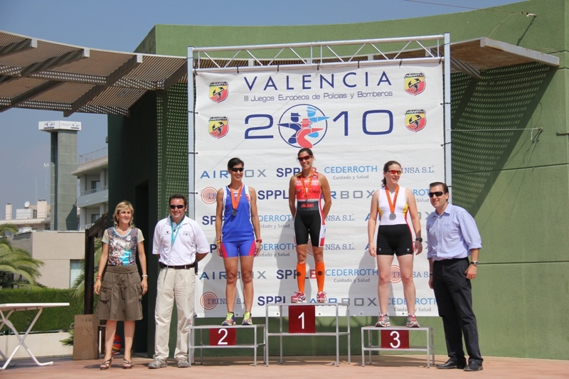 Elena Barlabé, 2a a la duatló