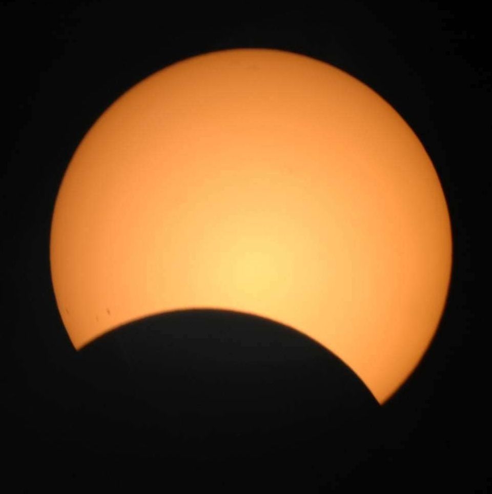 Eclipsi de sol parcial