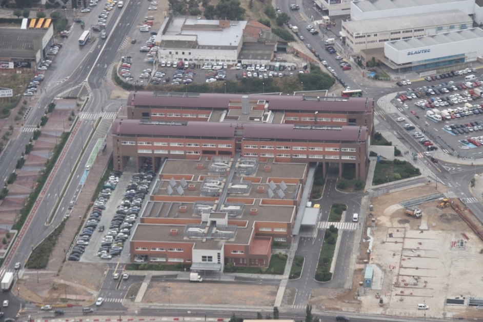 Vista aèria de l'Hospital - foto. ACN/V.Gumà