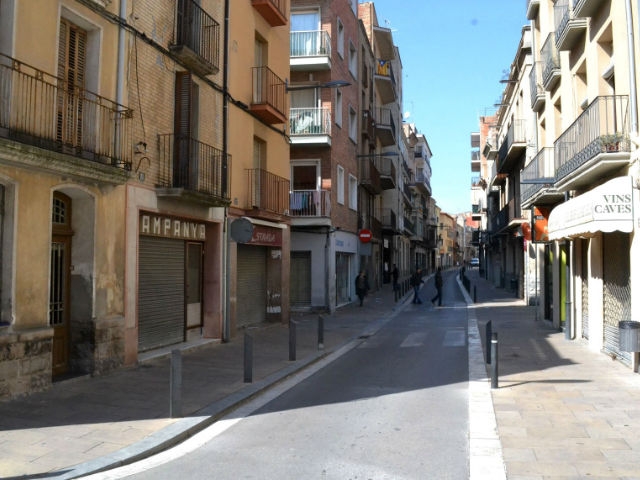 Vista del barri de Sant Agustí