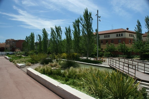 El Parc del Garcia Fossas, al nord d'Igualada