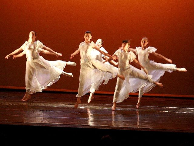 Una de les gales de l'Aula-Escola de Dansa