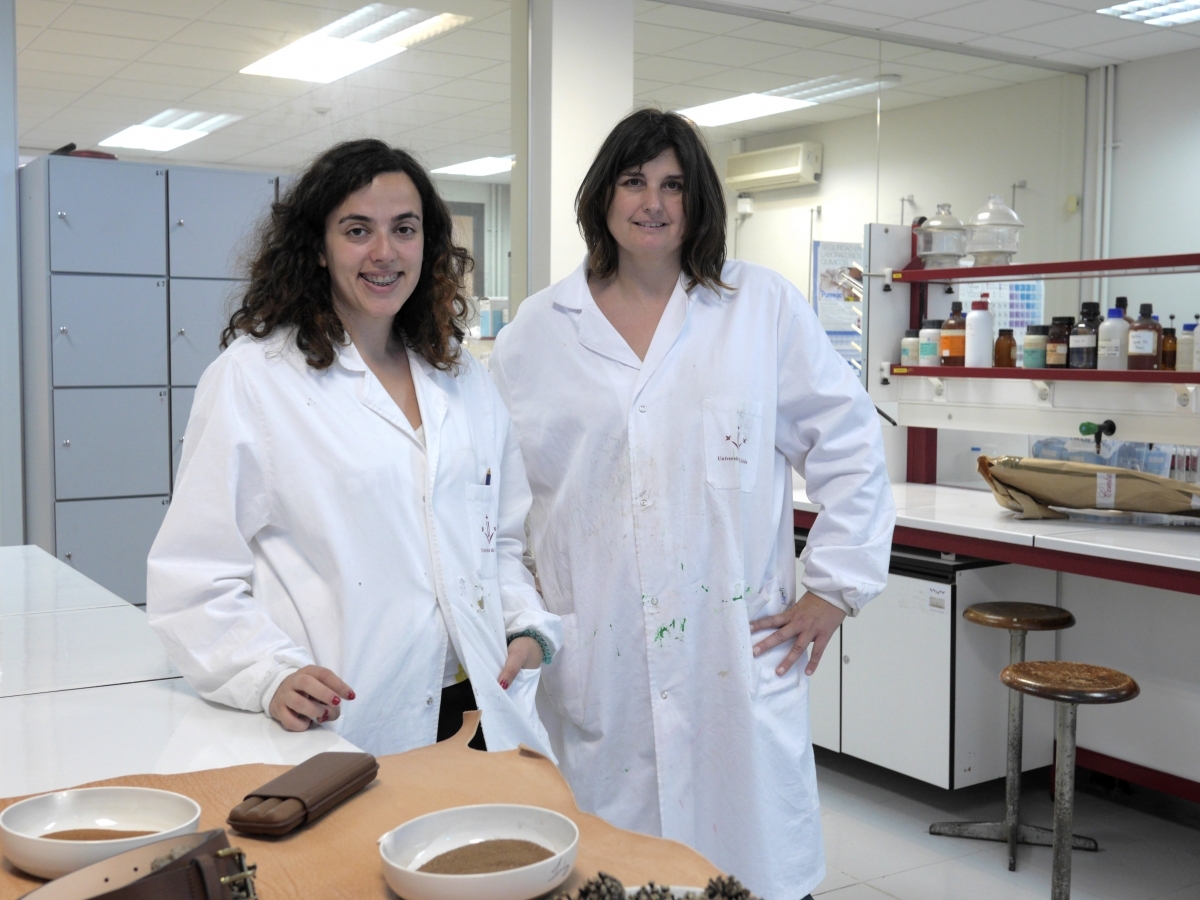 Mireia Conde i Anna Bacardit, investigadores del Campus