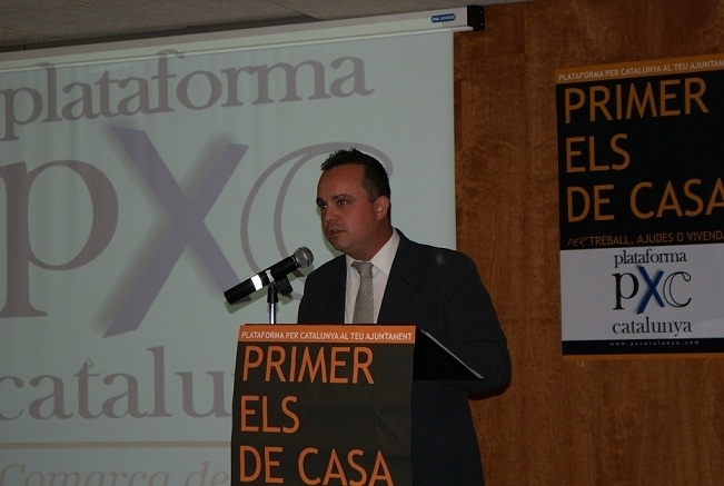 Hernando, durant un acte de campanya l'any 2011