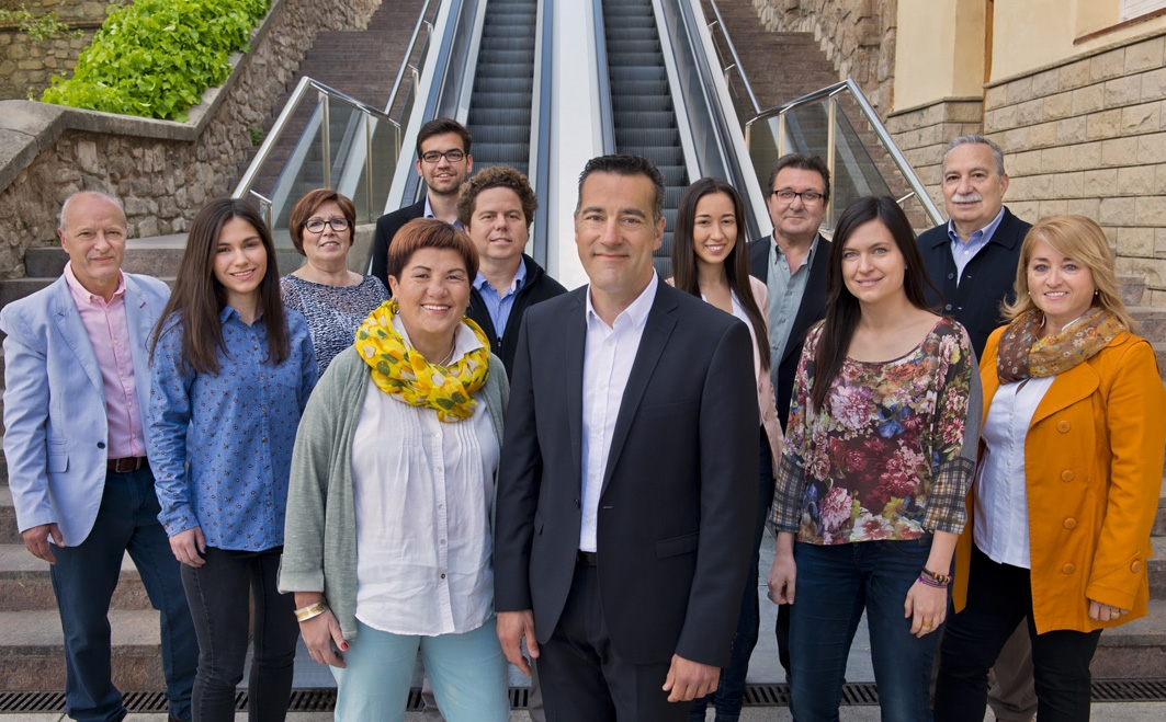 La candidatura dels socialistes d'Igualada