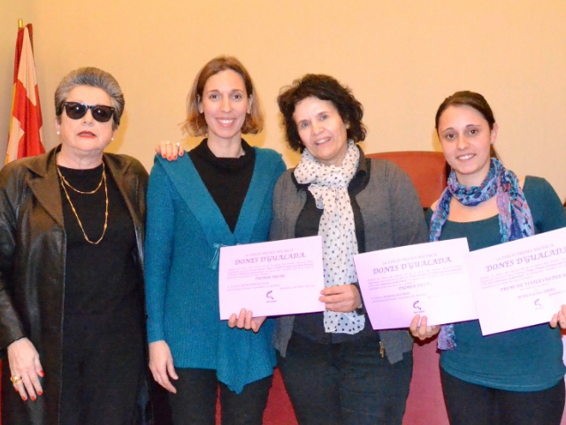 Maria Gallardo i Sonsoles Garcia guanyen els Premis de Recerca Dones d’Igualada 2014