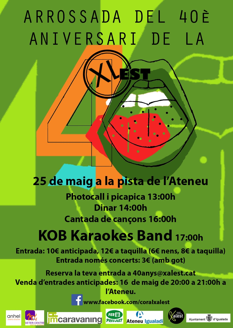 El cartell de l'arrossada