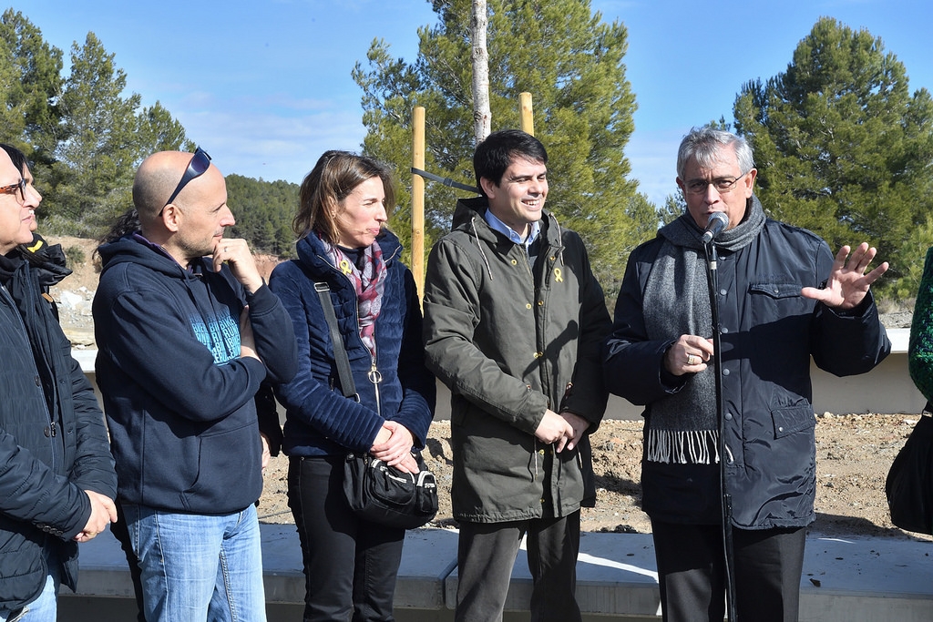 El Pare Abat de Montserrat ha inaugurat el nou mirador