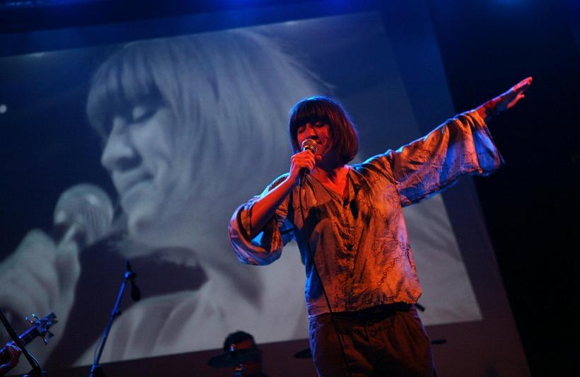 Maria Santfores en el concert de dissabte al rrrrec (foto de Marc Vila)