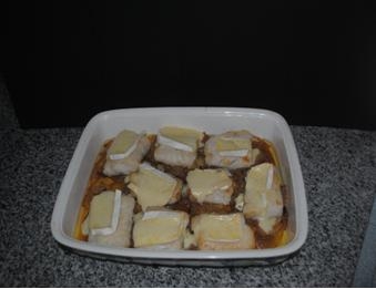 Bacallà amb ceba confitada