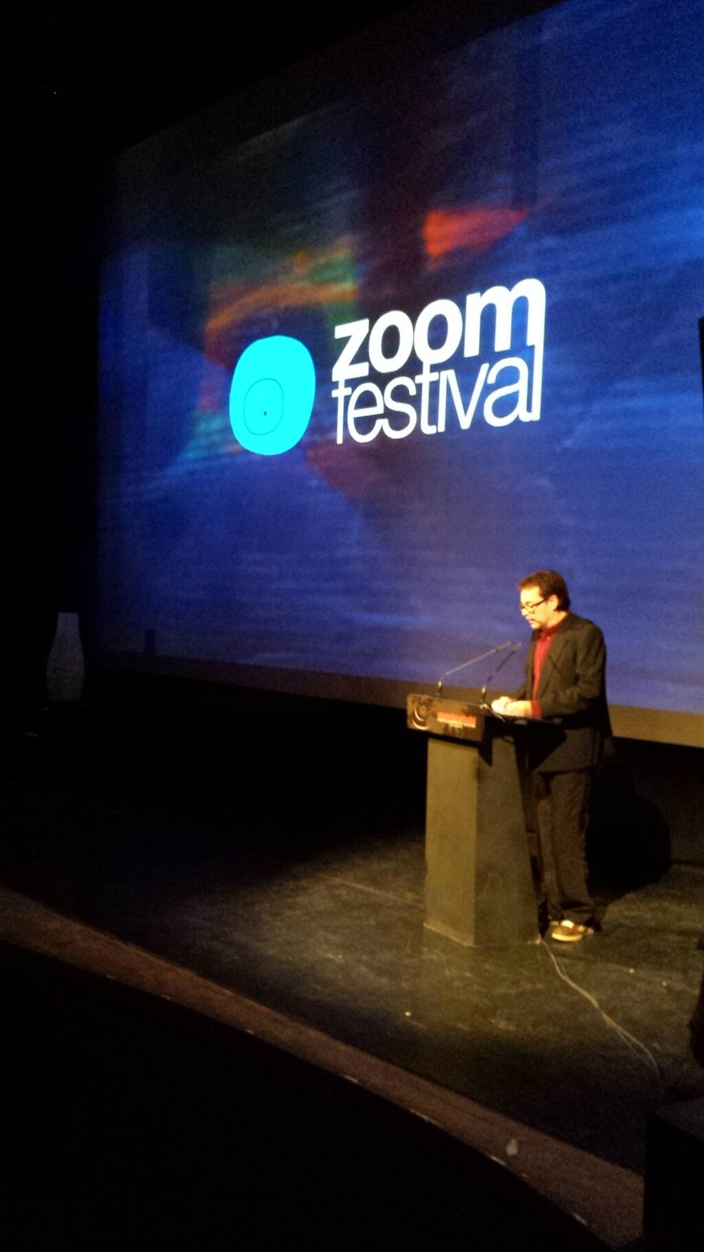 Jordi Comellas ha afirmat que el Zoom 'té un gran futur' en la presentació del festival. Foto: @FestivalZoom