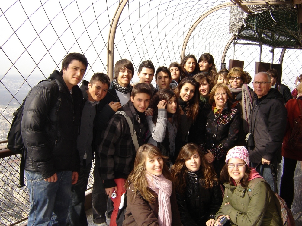Alumnes de l'IES pla de les Moreres, a França
