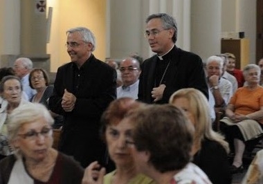 Mn. Josep Maria Mas i el bisbe, Romà Casanova