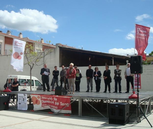 Acte institucional de la Marató de sang