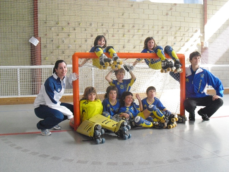 L'equip prebenjamí del club