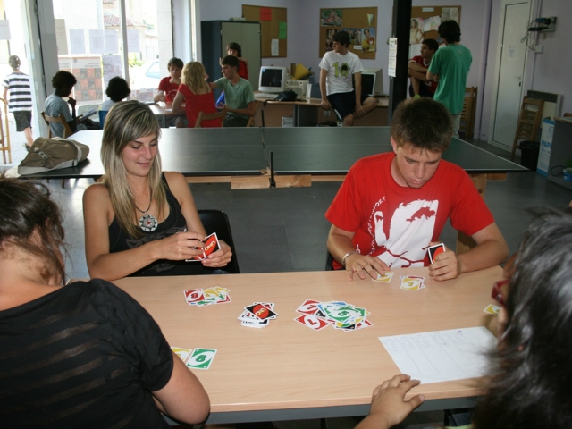 Campionat d'Uno durant la setmana de la joventut d'Òdena