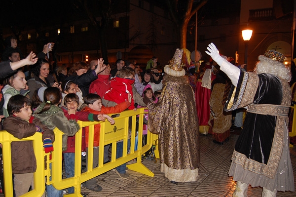 Instants abans de l'inici de la cavalcada