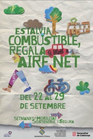 Cartell de la Setmana de la Mobilitat 2011