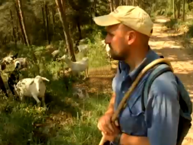 Eduard Balsells en un moment del reportatge de 30 Minuts