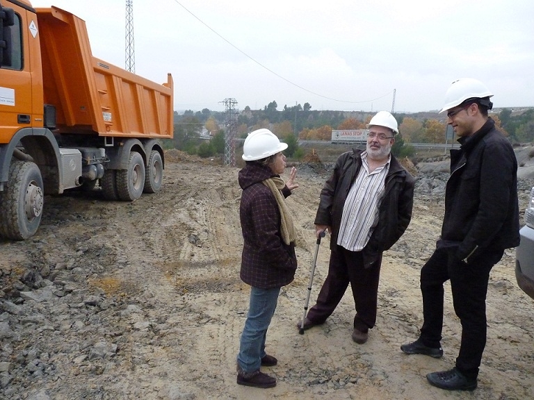 Les obres del Campus Motor, en procés