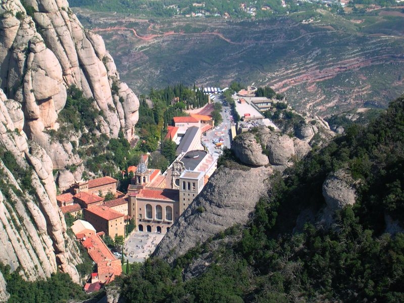 El monestir de Montserrat