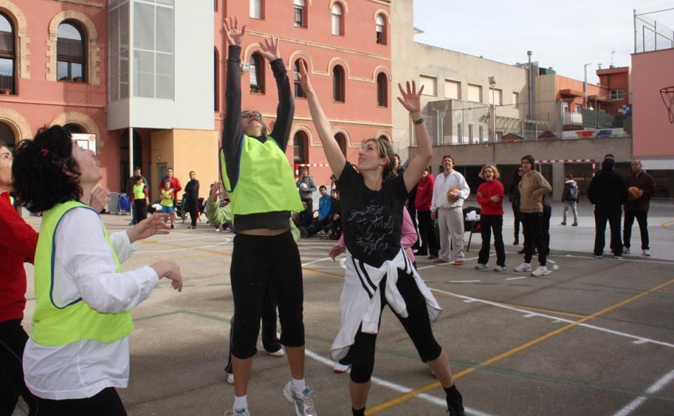 Matinal esportiva a les escolàpies