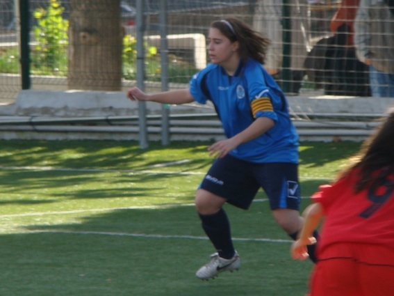 Elena: 250 partits defensant els colors blaus de l'Igualada.