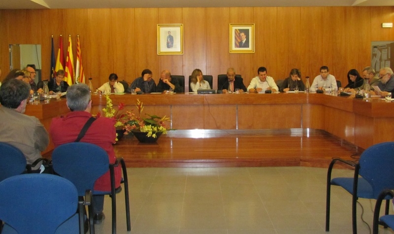 Imatge d'arxiu del ple de Piera